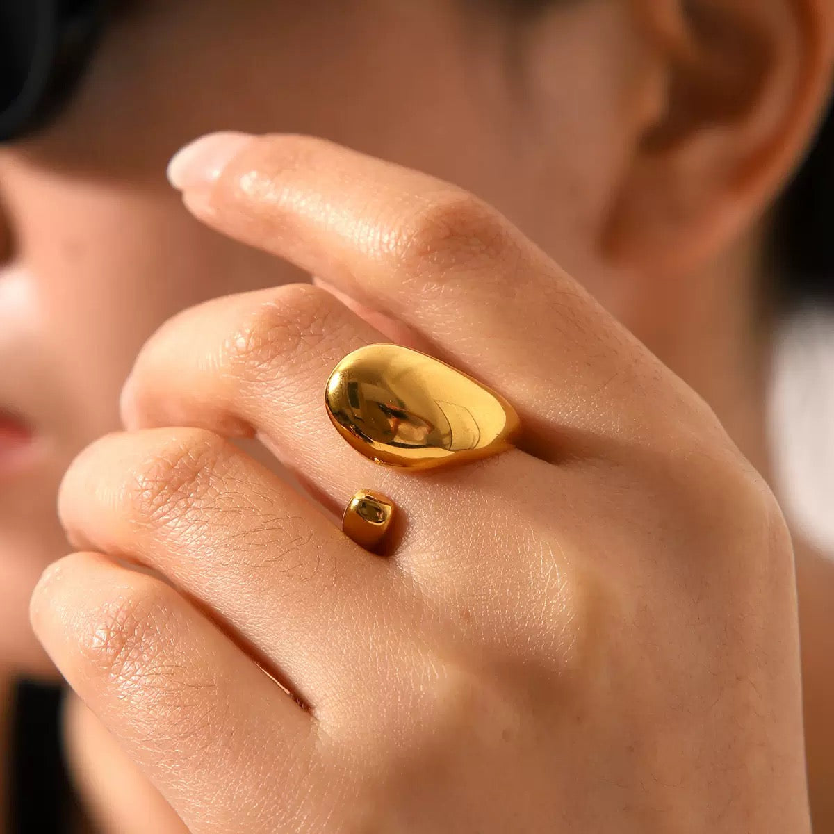 Anél de luxo leve #24