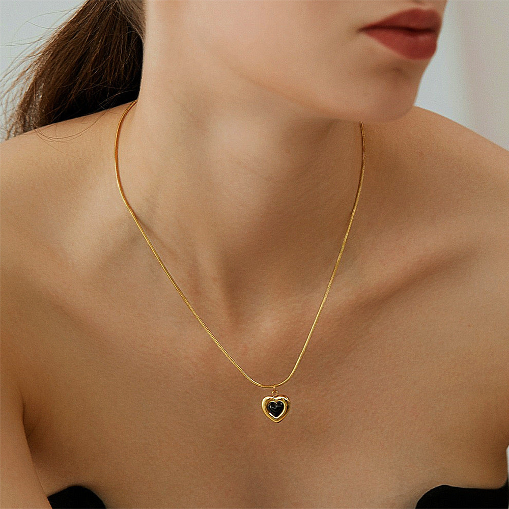 Earring and necklace set #02