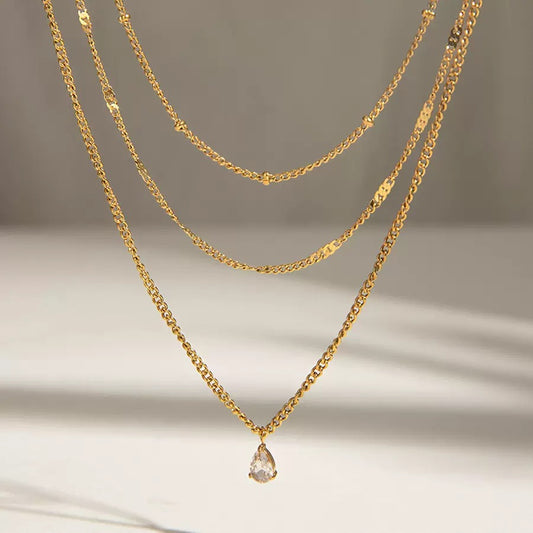 Colar banhado 18k#09