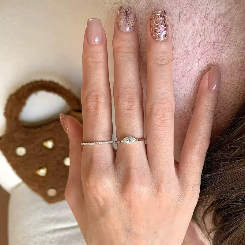 Anel prata Esterlina #13