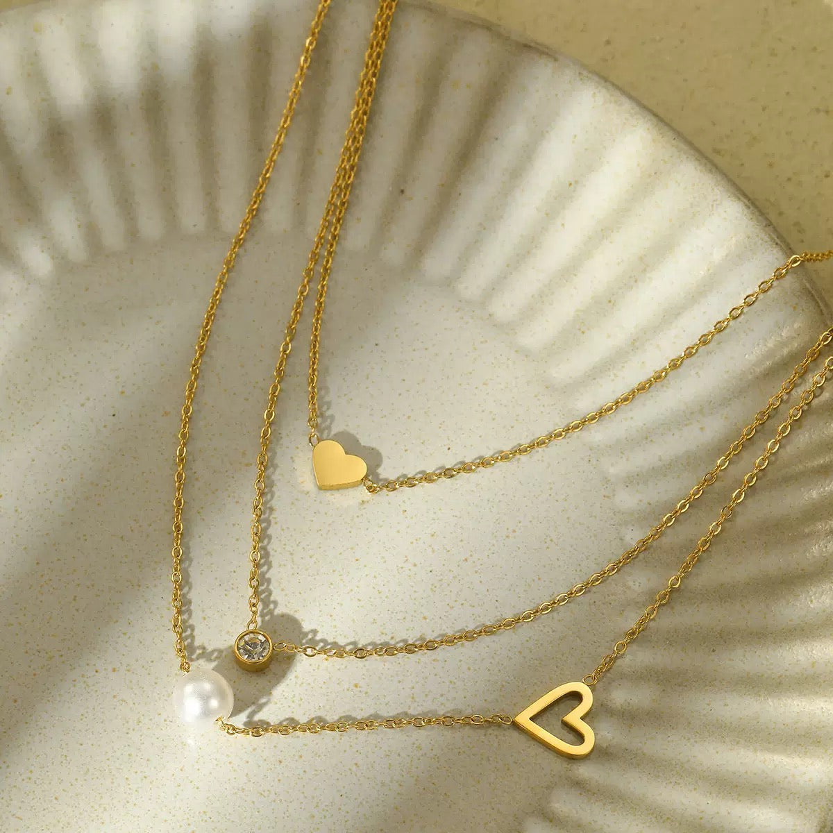 Colar banhado 18k #01
