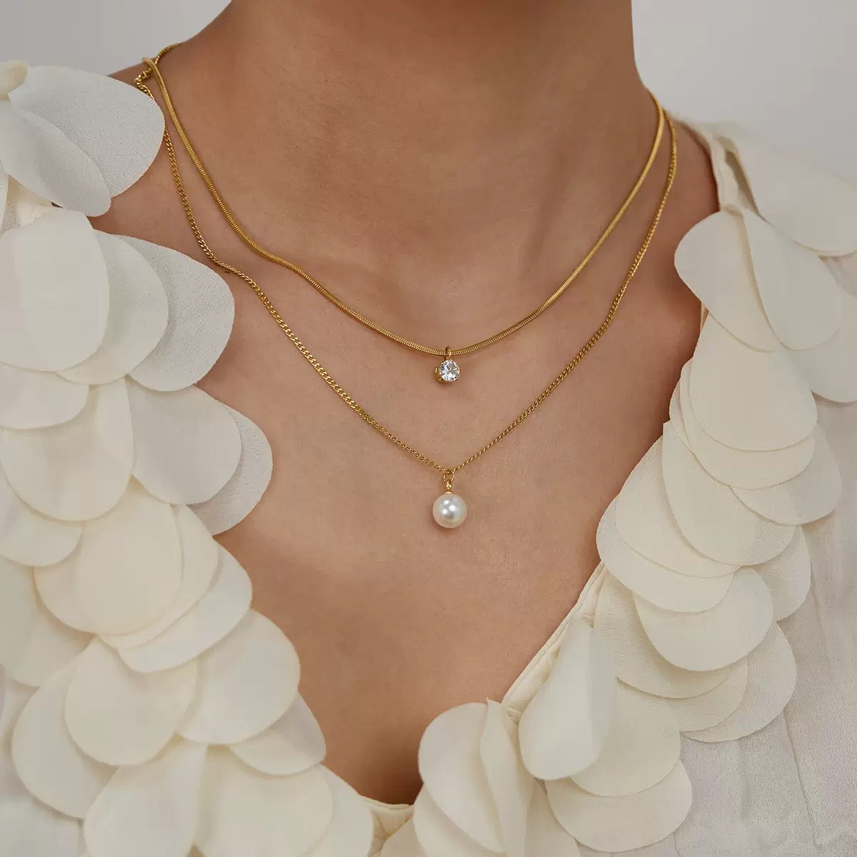 Colar banhado 18k #33