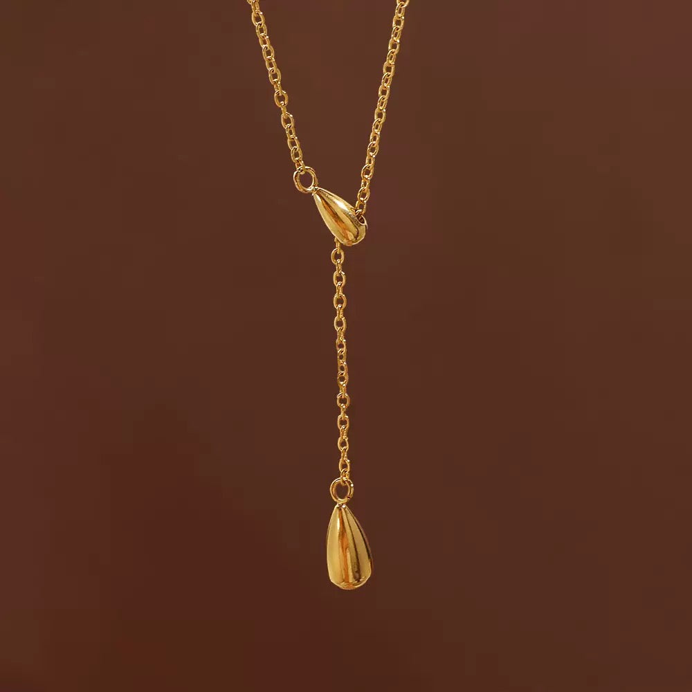18k plated necklace #01