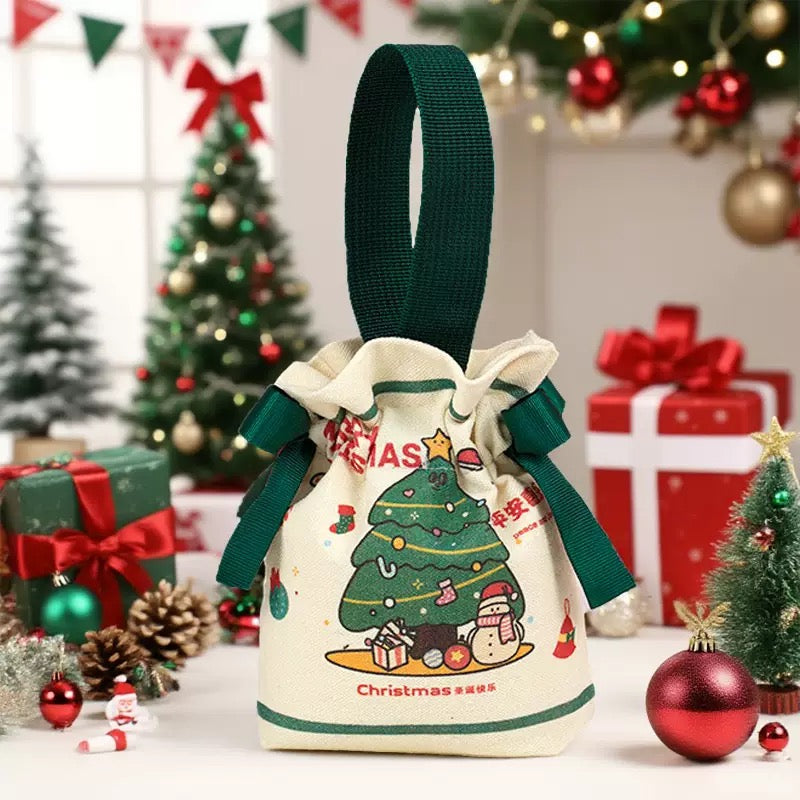 Saco de lona de natal