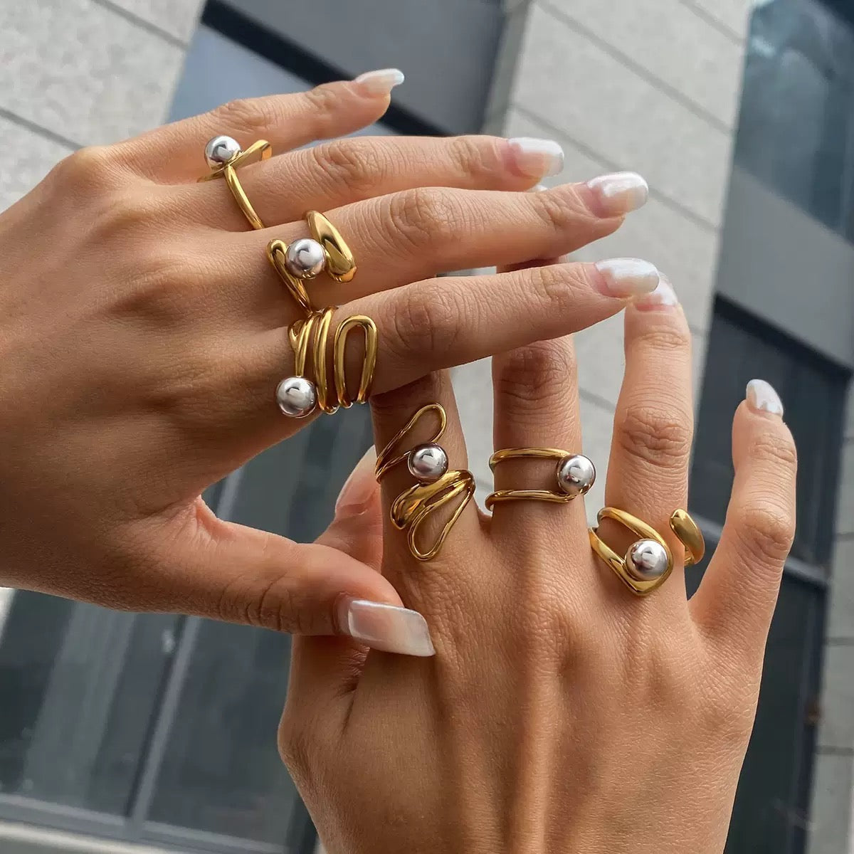 Anél de luxo leve #13