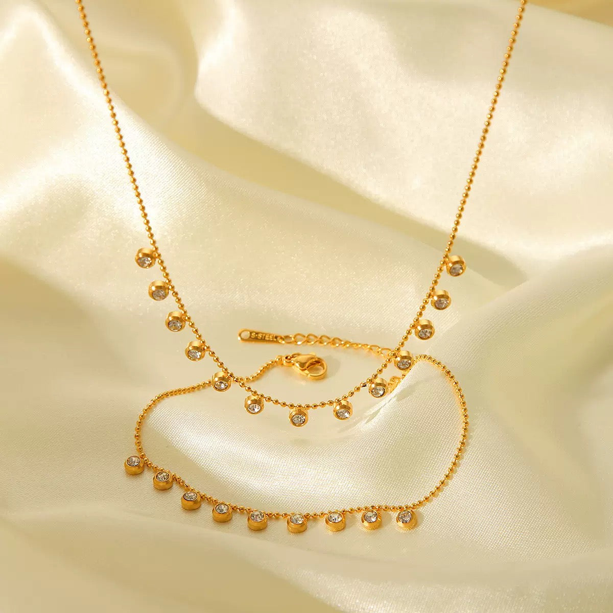 pulseira banhada a ouro #49