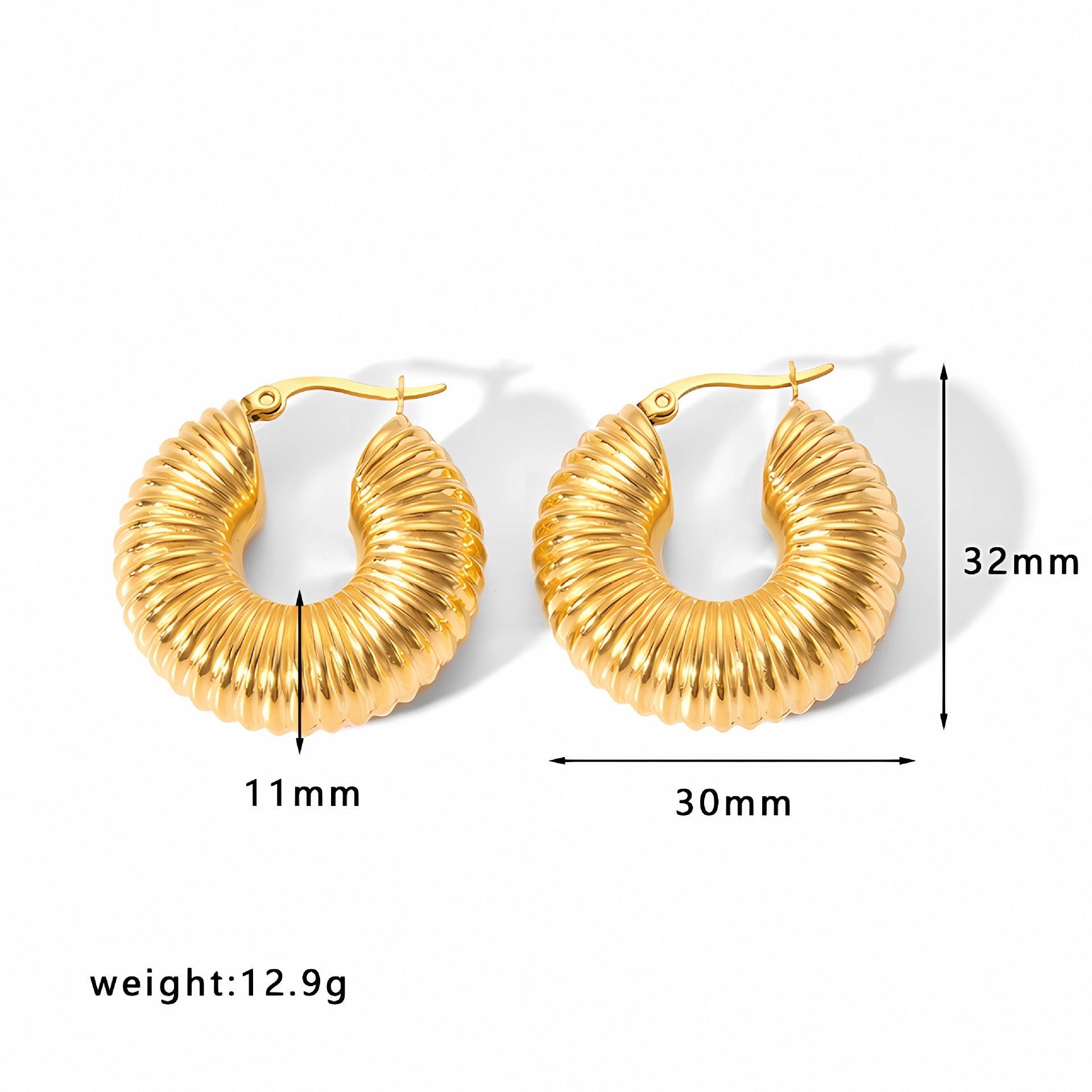 Brinco de luxo leve #33