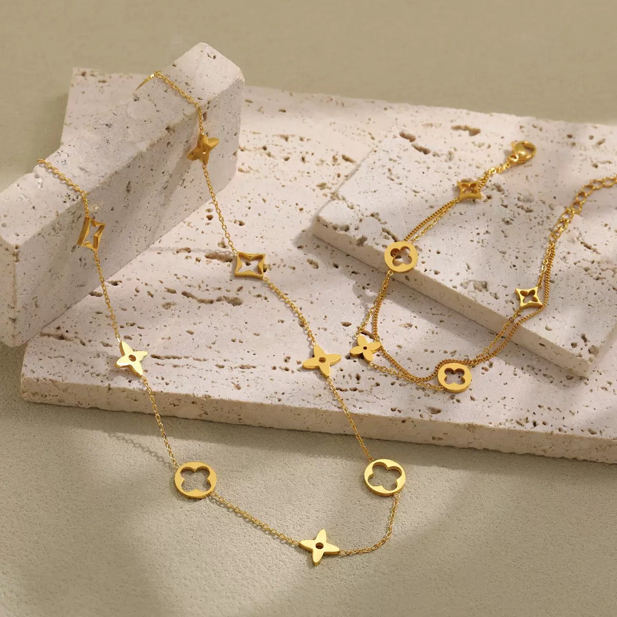 pulseira banhada a ouro #09