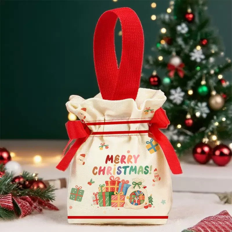 Saco de lona de natal