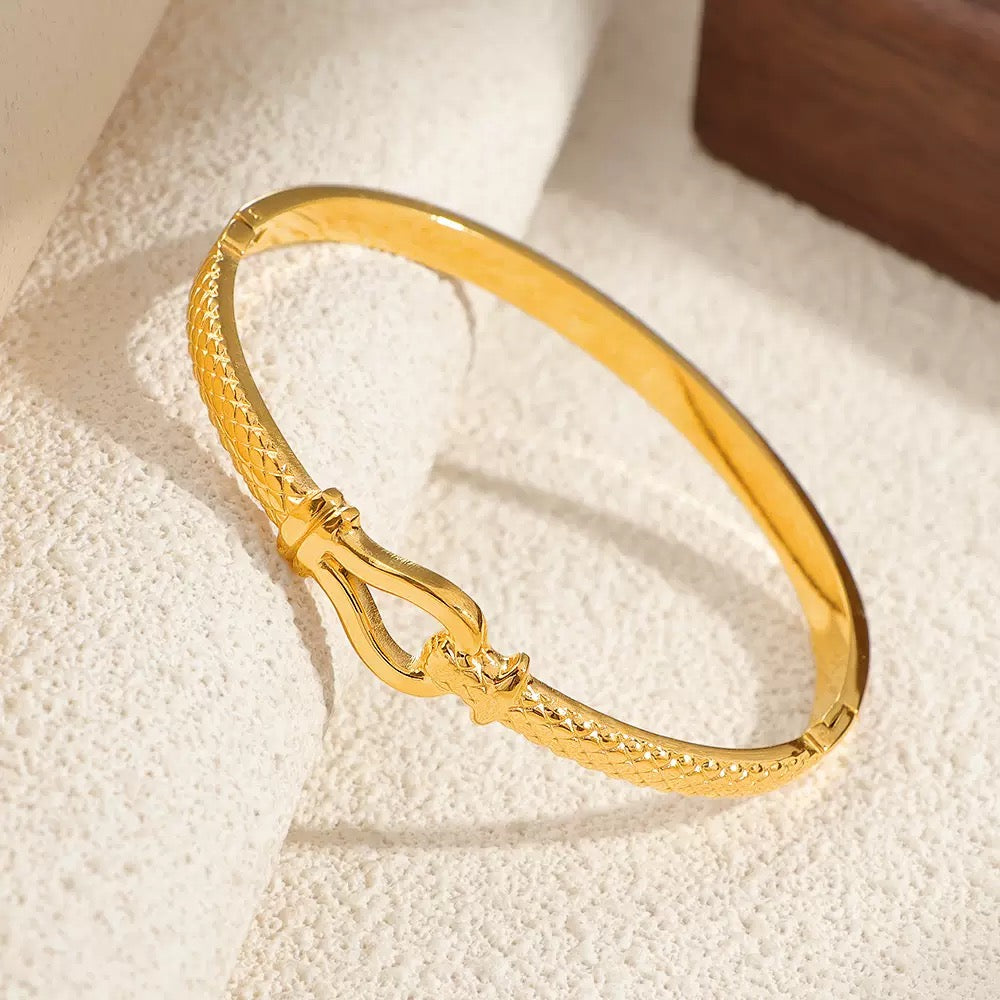 gold plated bracelet #58