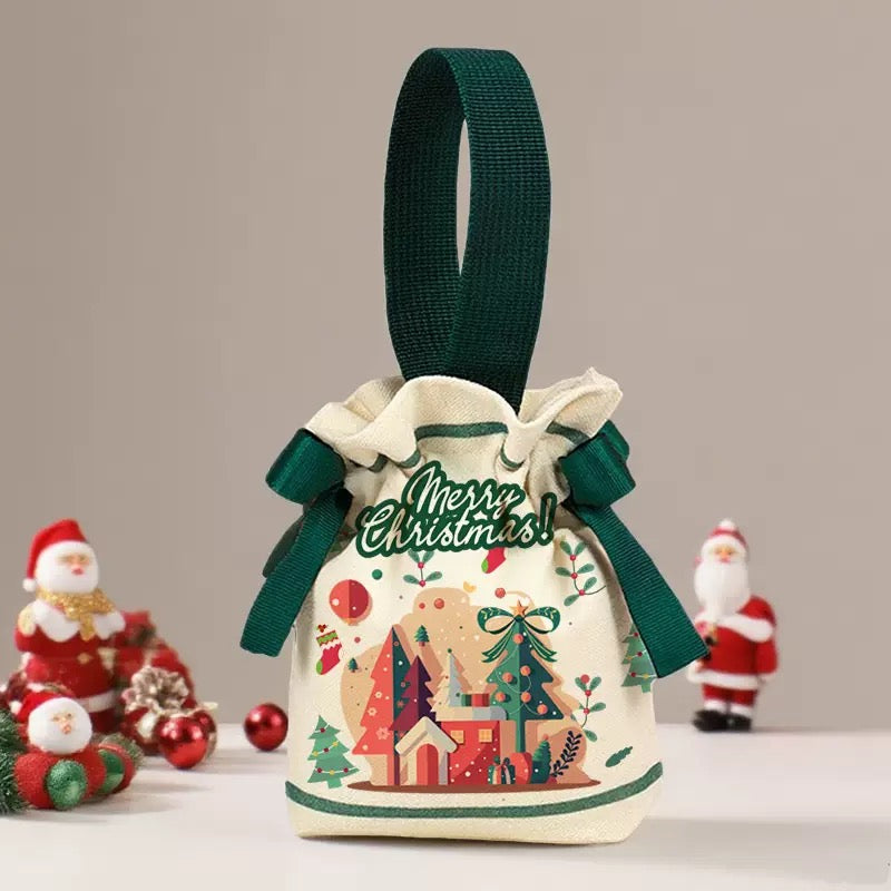 Saco de lona de natal