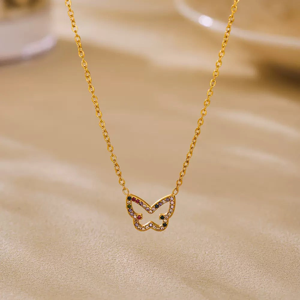 Gold plated necklace #65