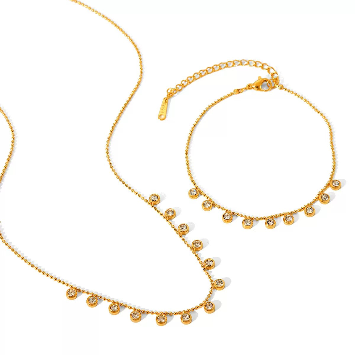 Colar banhado a ouro #39