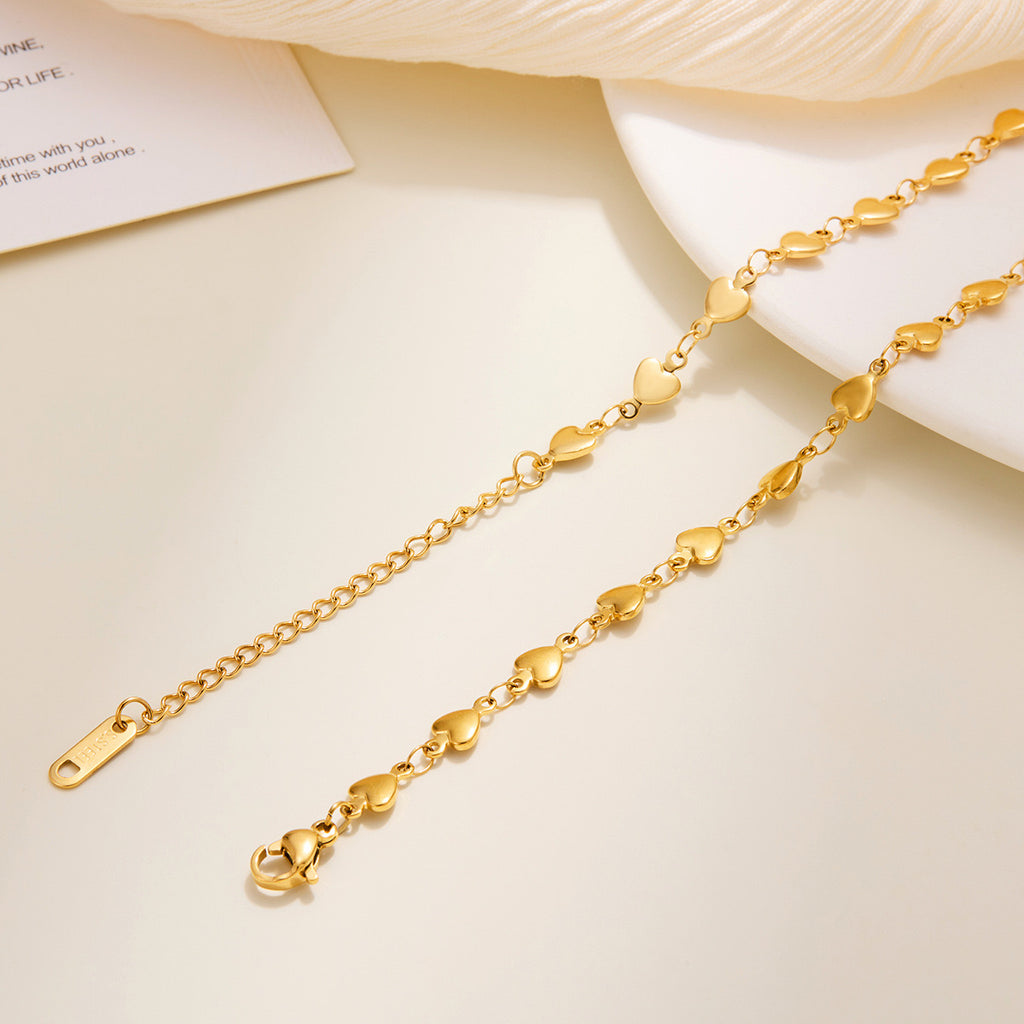 pulseira banhada a ouro #43