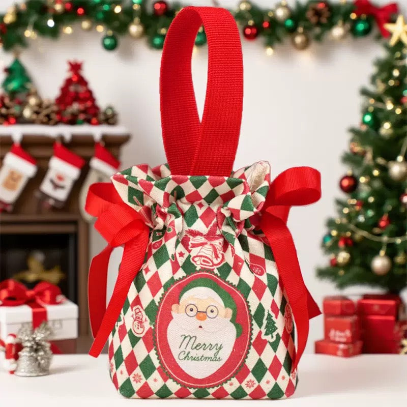 Saco de lona de natal