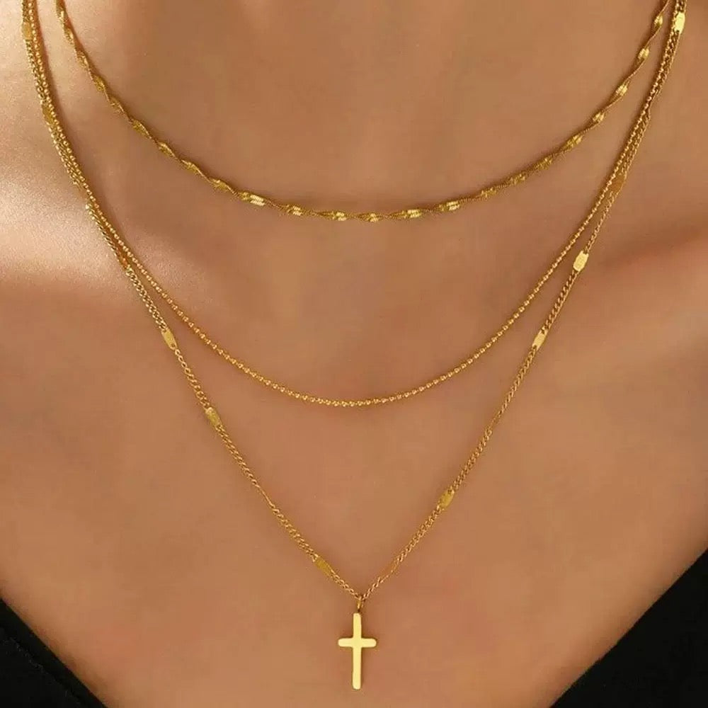 18k #10 plated necklace