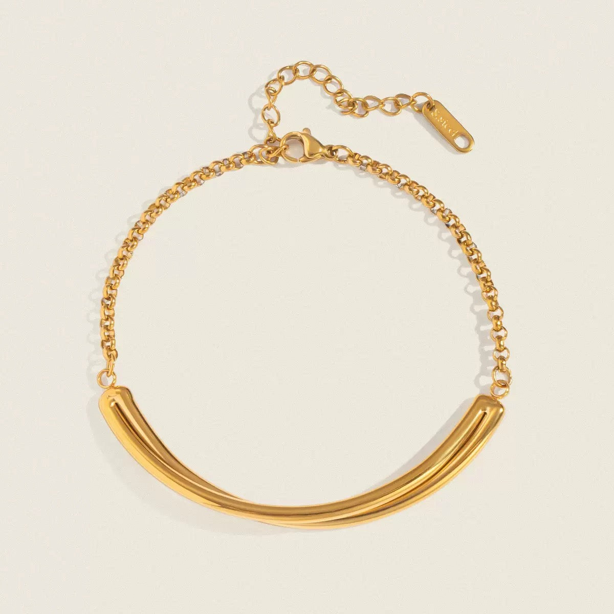 pulseira banhada a ouro #07