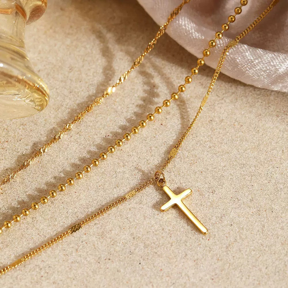 18k #10 plated necklace