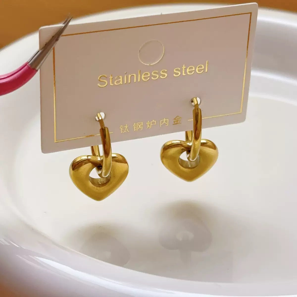 Brinco inoxidável #65