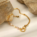 pulseira banhada a ouro #05