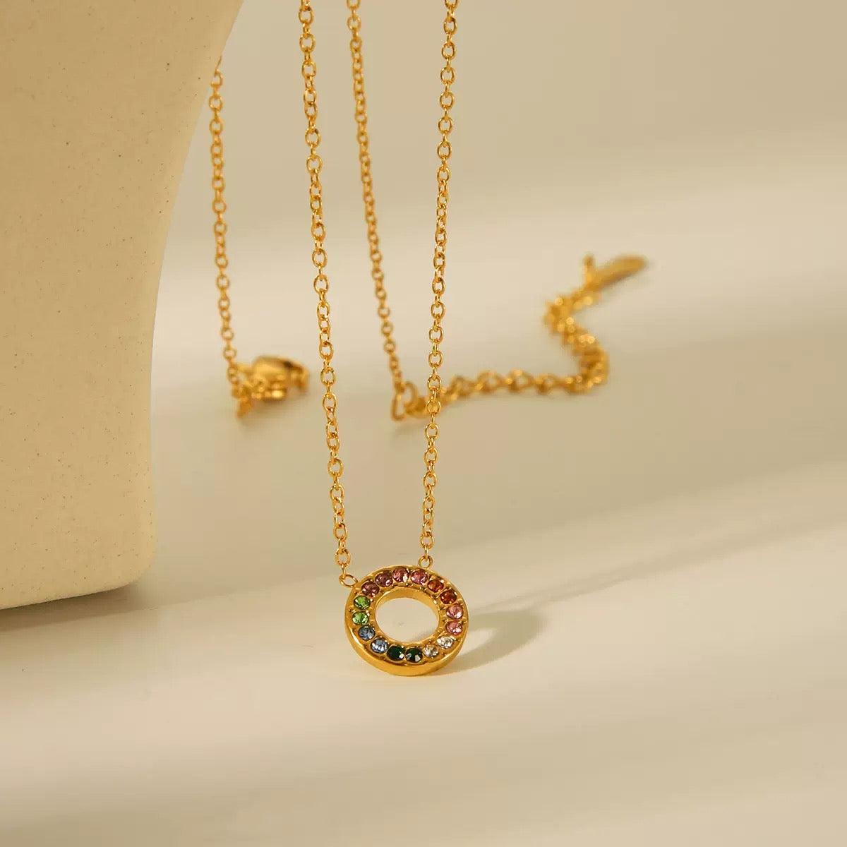 Colar banhado a ouro #40