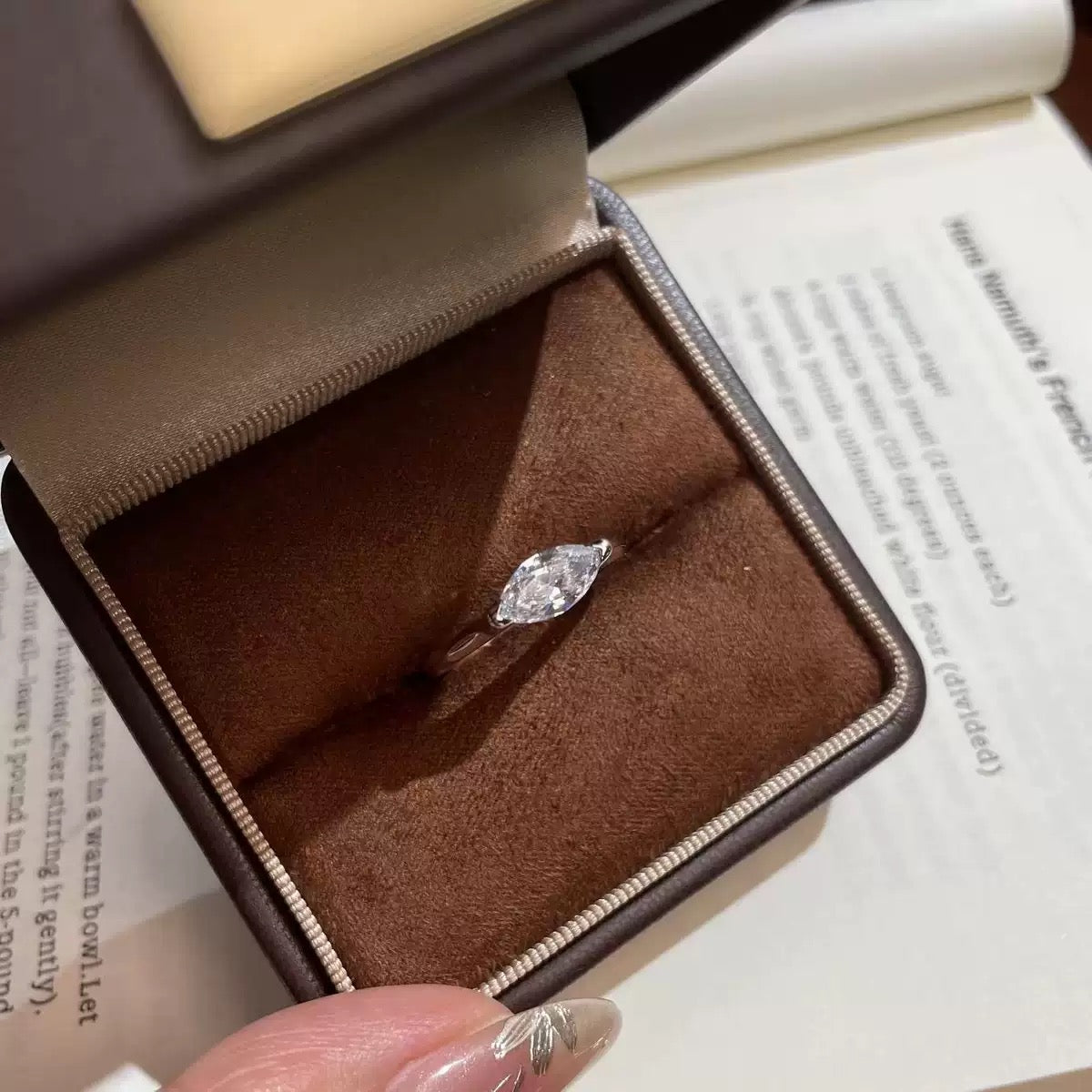 Anel prata Esterlina #13