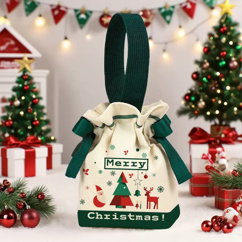 Saco de lona de natal