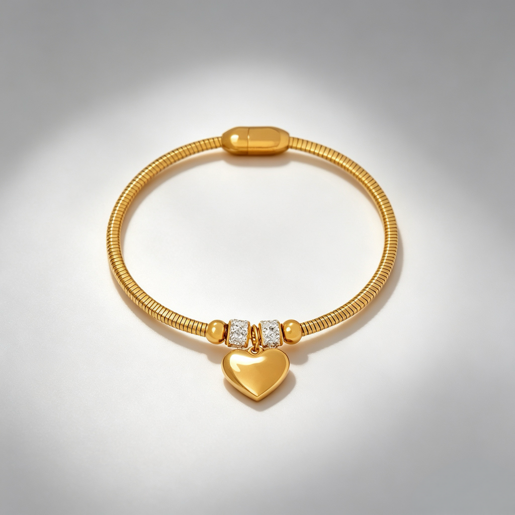 pulseira banhada a ouro #62