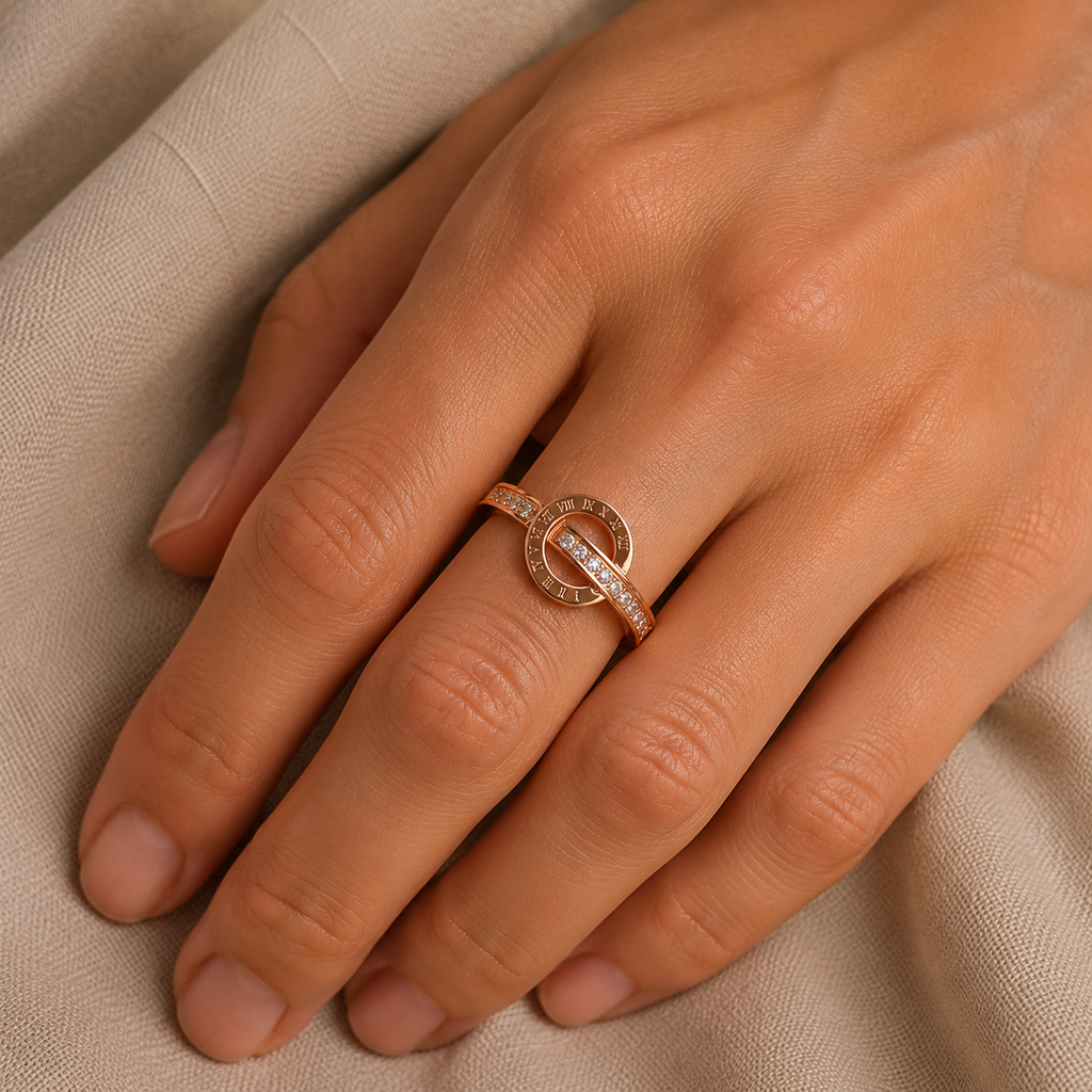 #01 stainless steel ring