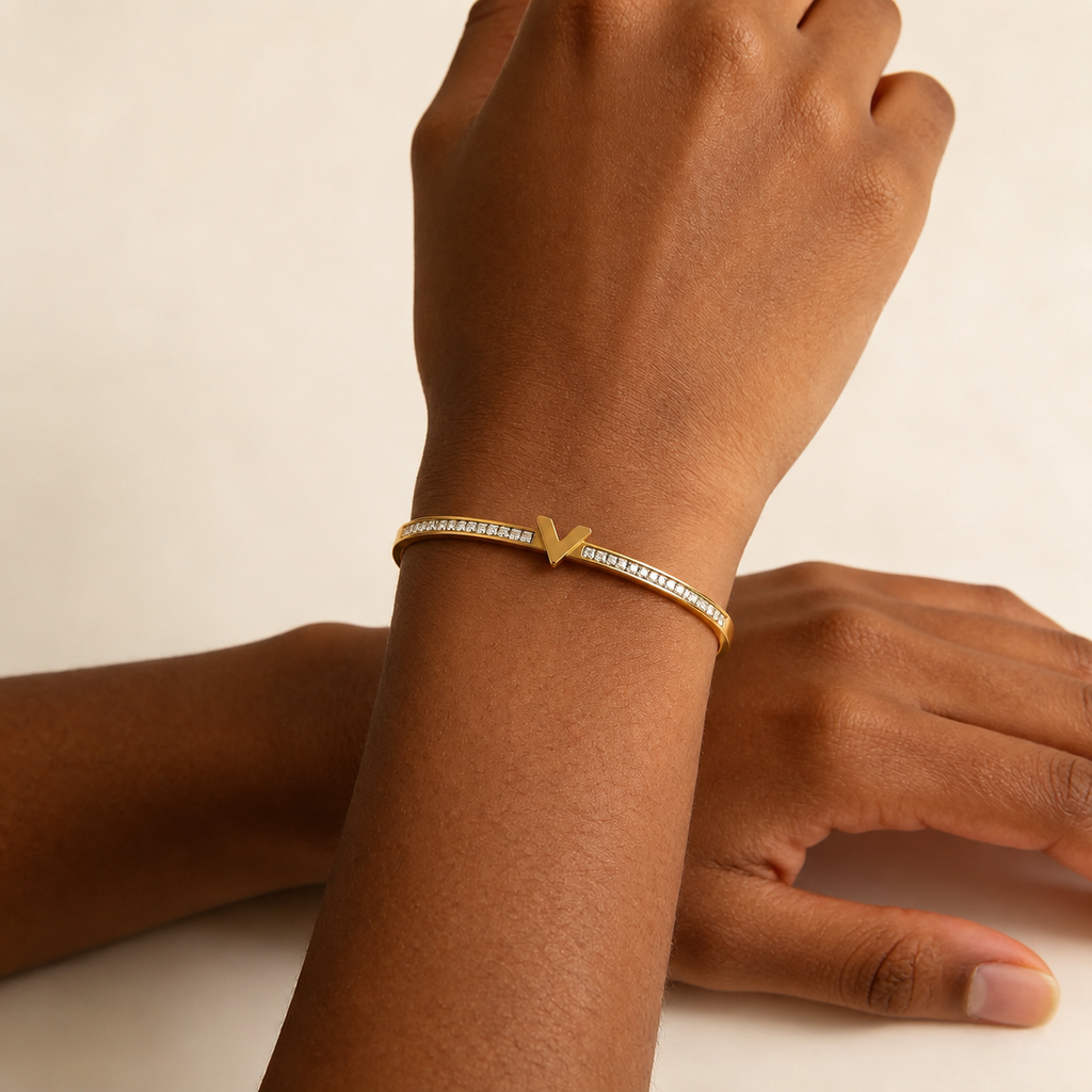 Pulseira banhada a ouro #53