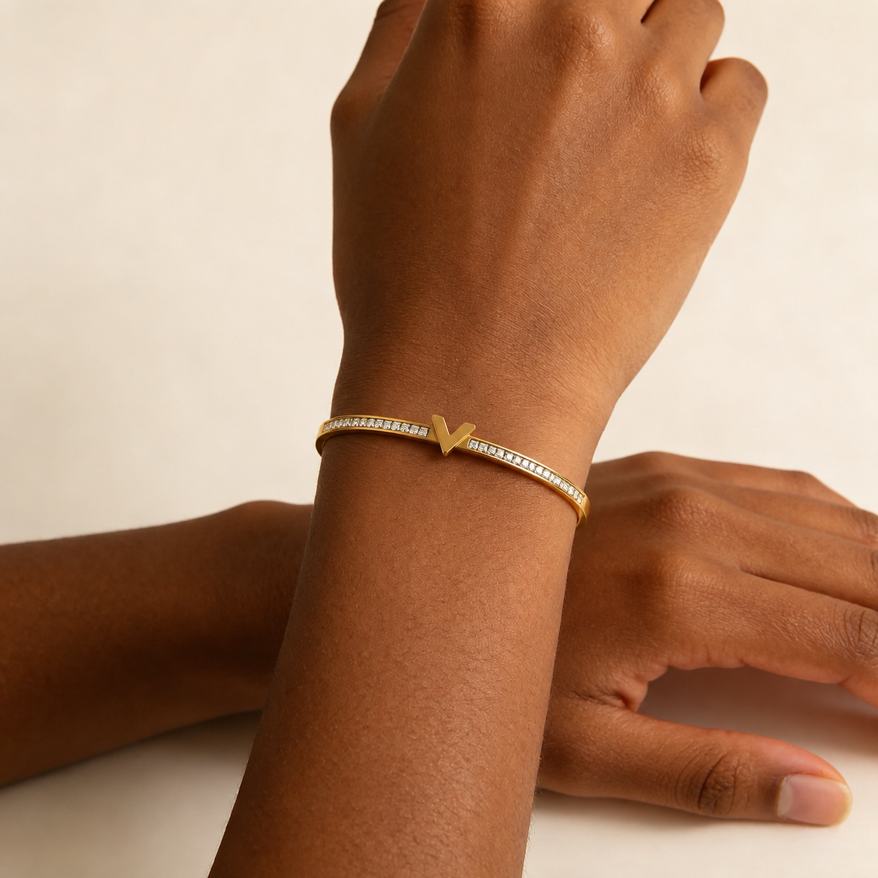 Pulseira banhada a ouro #53