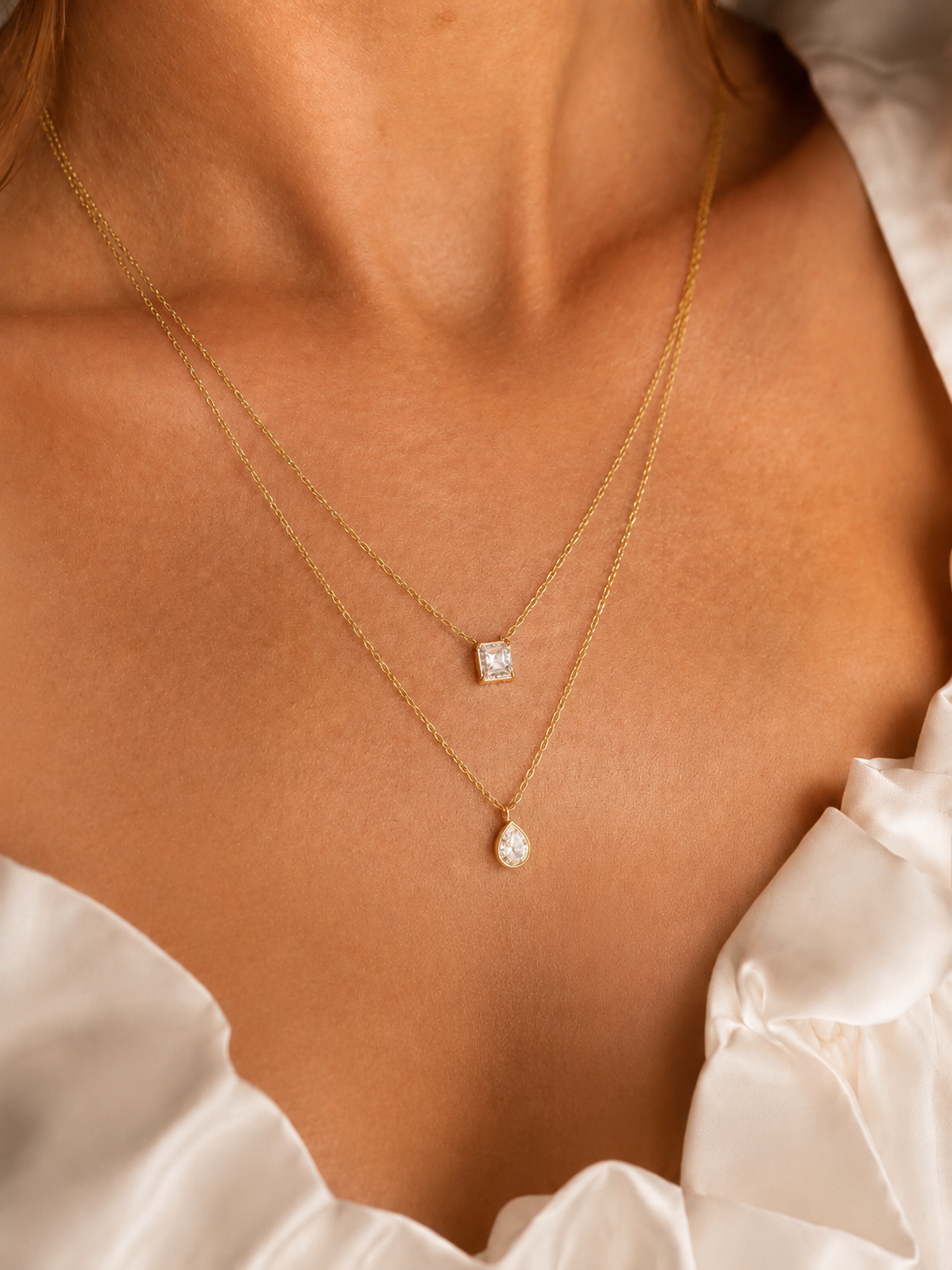 Colar de luxo leve #10