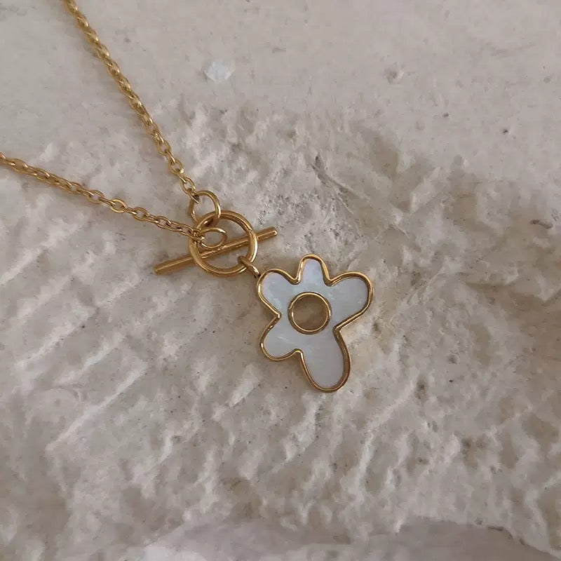 18k #12 plated necklace