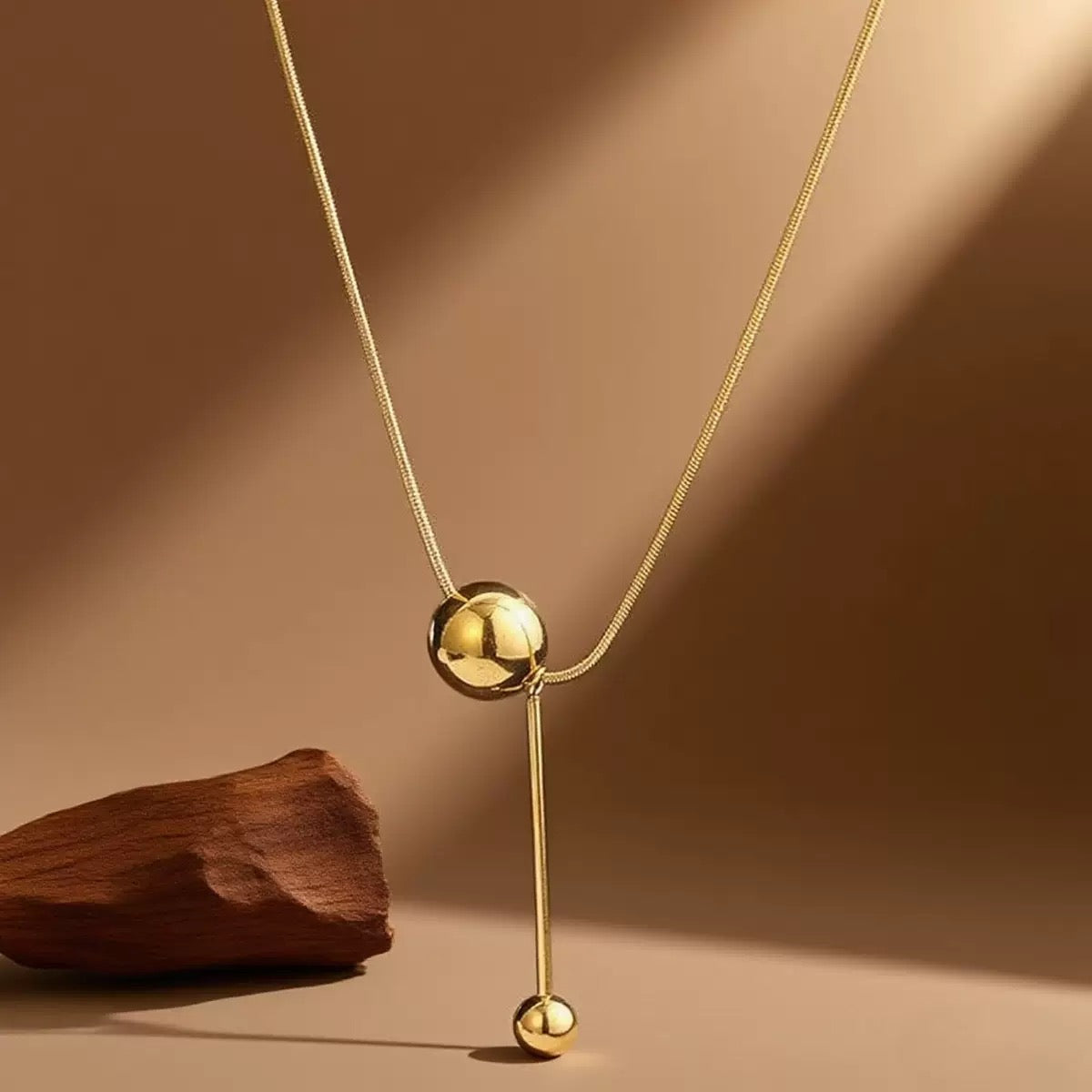 Gold plated necklace #05