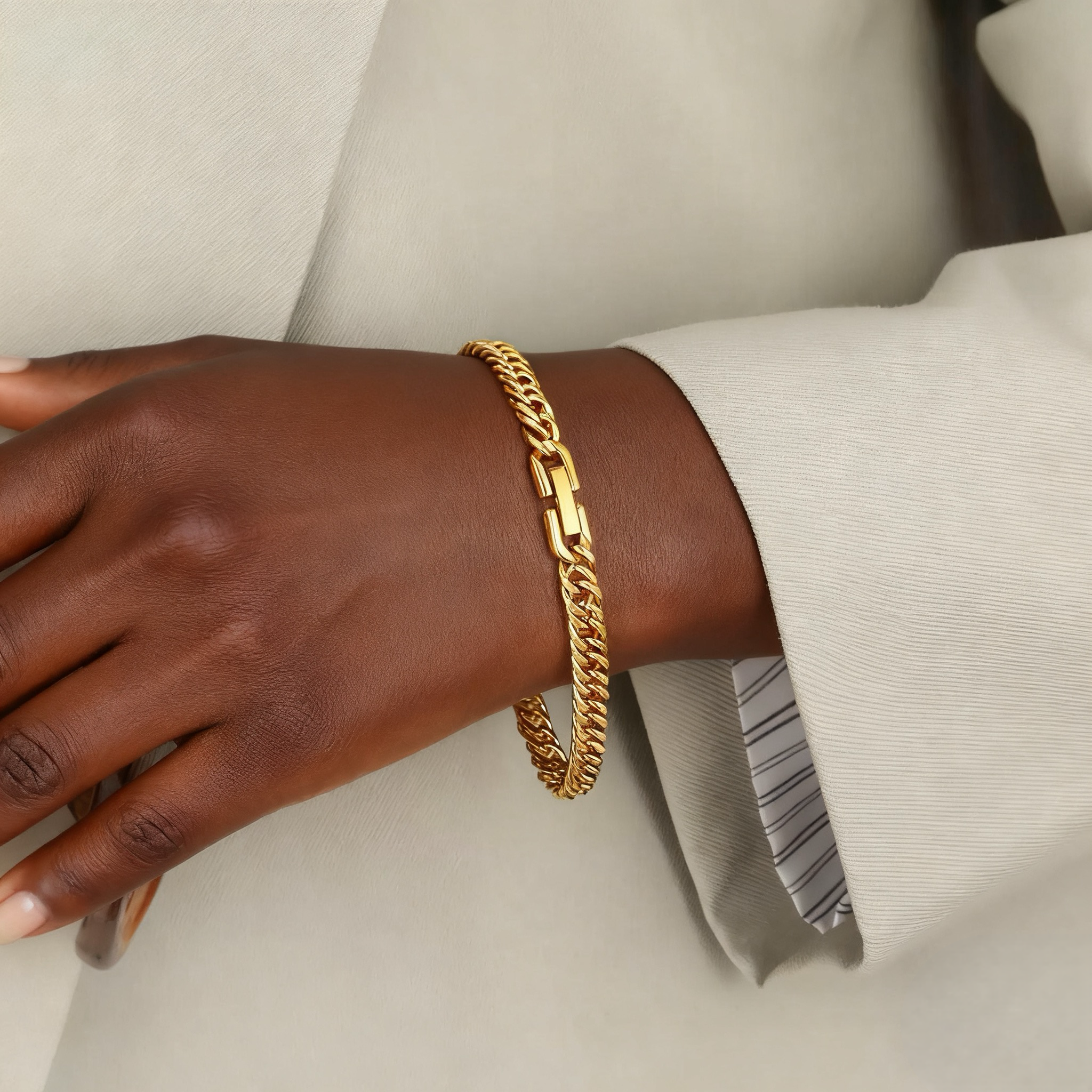 Pulseira de luxo leve #08