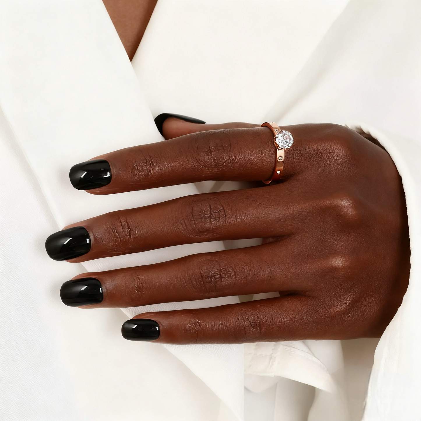 #10 stainless steel ring