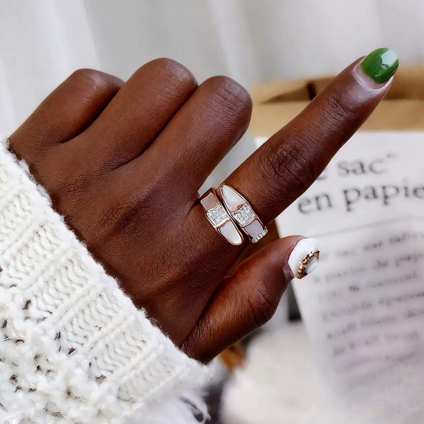 #05 stainless steel ring