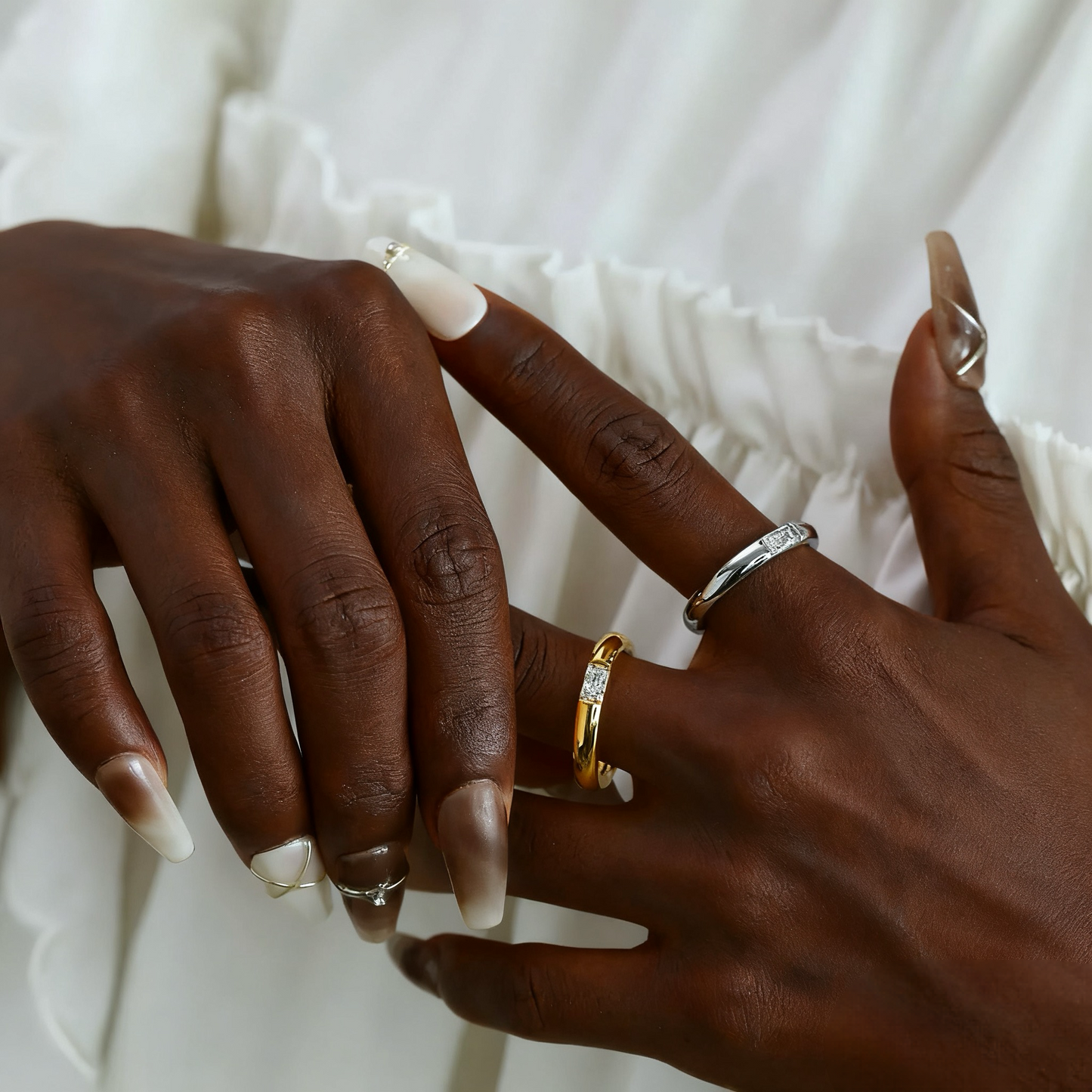 #03 stainless steel ring
