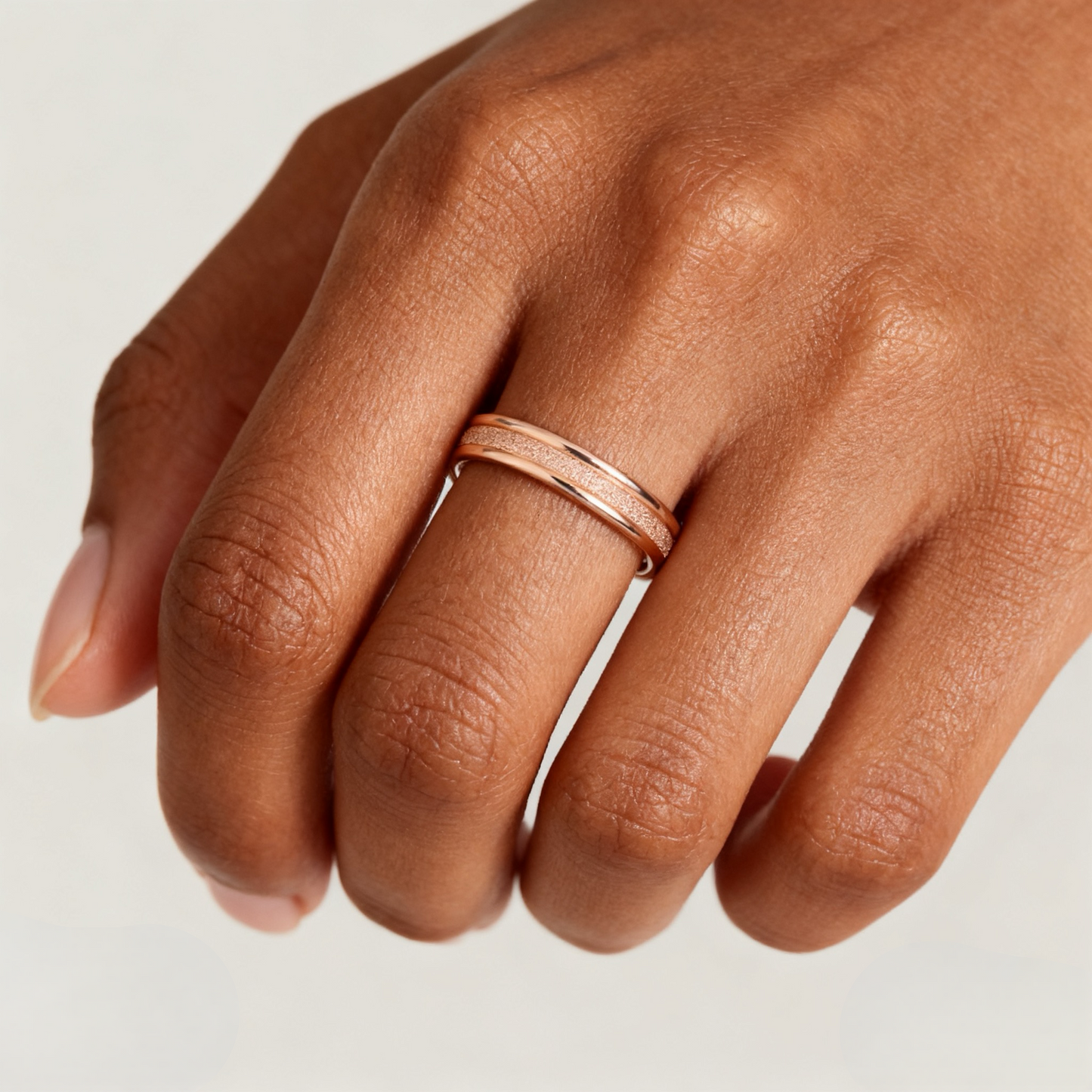 #18 stainless steel ring
