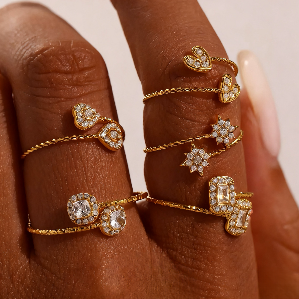 Anél de luxo leve #07