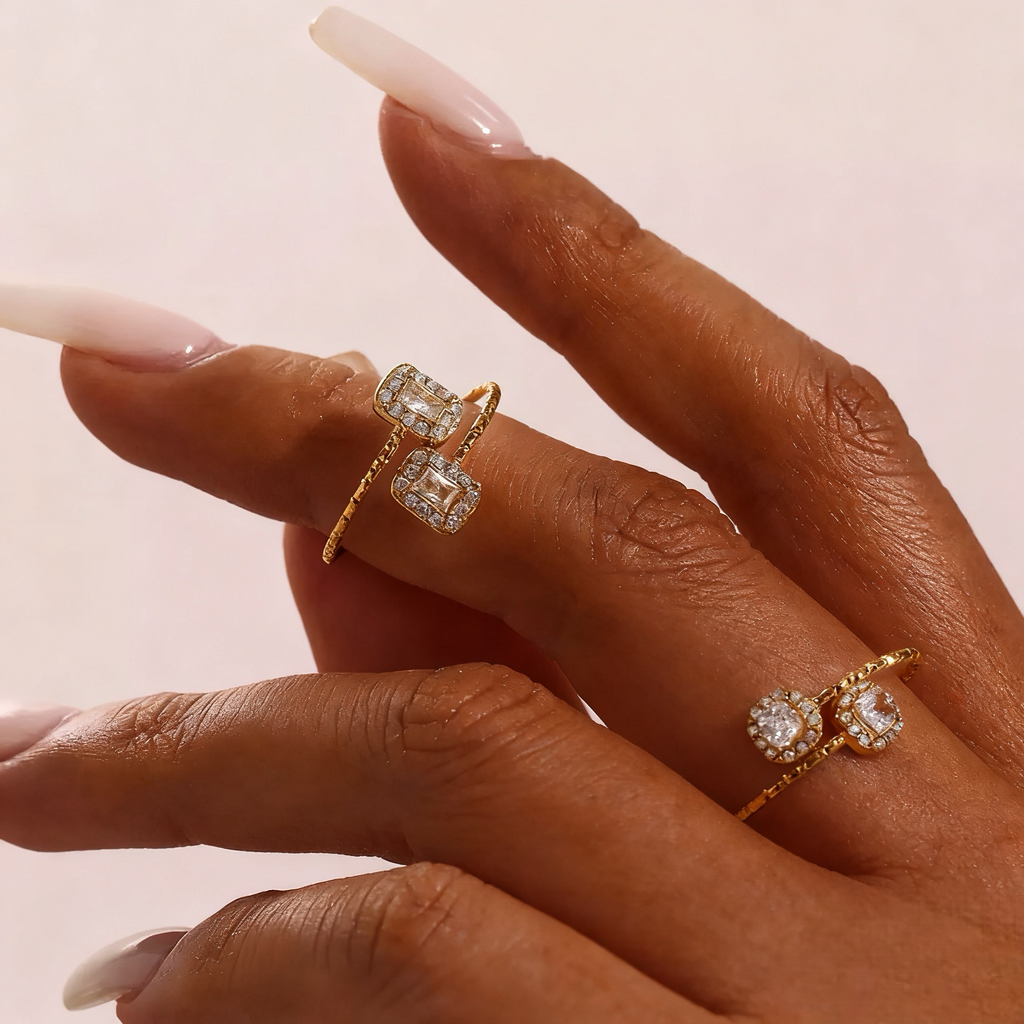 Anél de luxo leve #07