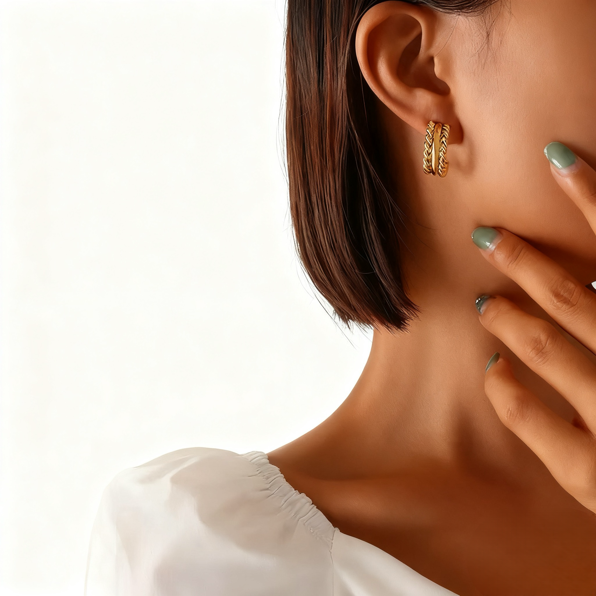 Brinco de luxo leve #39