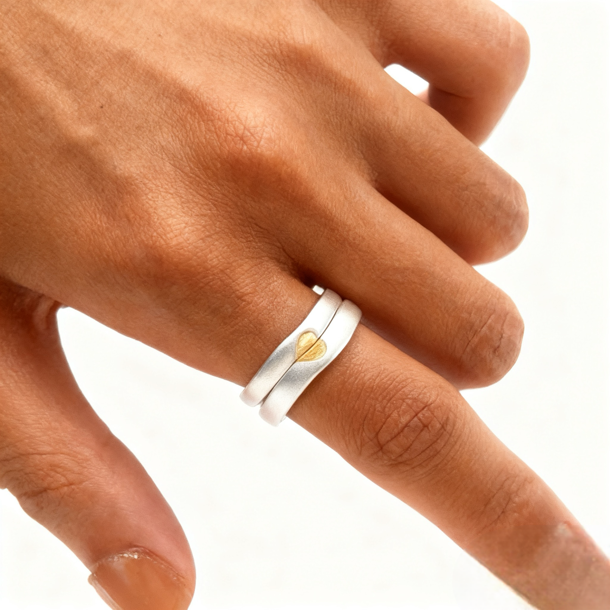 Anel prata Esterlina #23