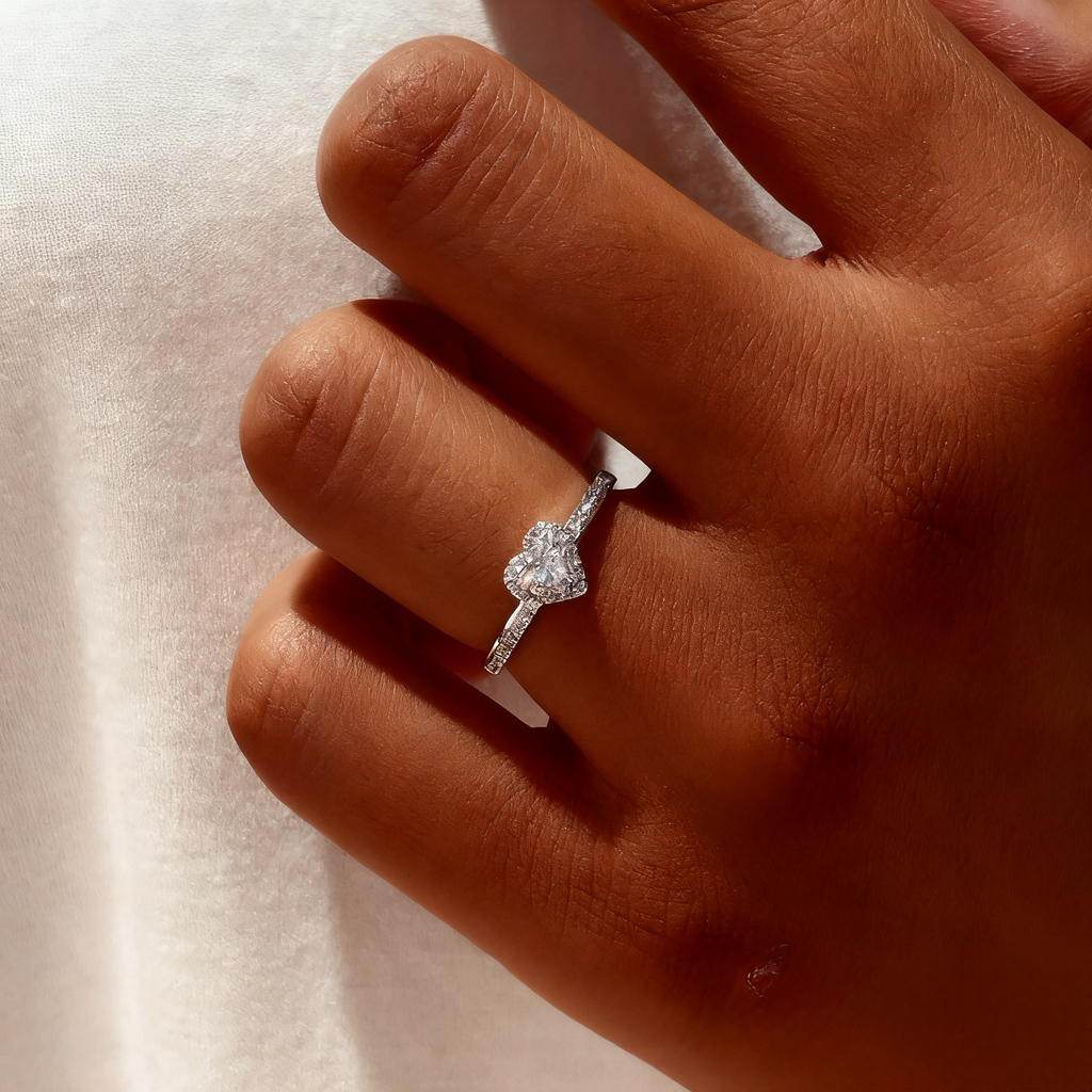 Anel prata Esterlina #10