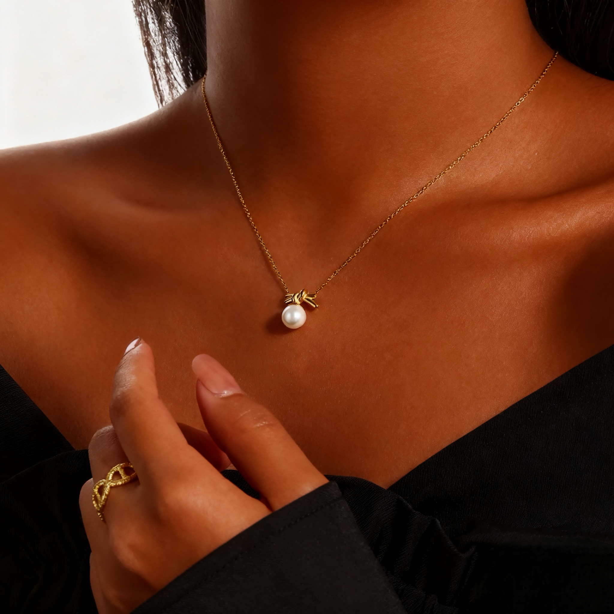 Colar banhado a ouro #31