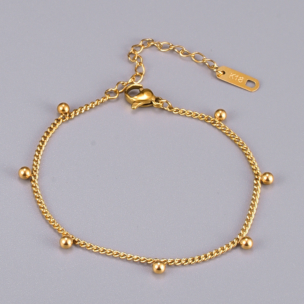 gold plated bracelet #20