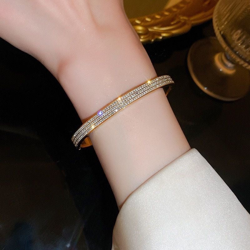 Pulseira banhada a ouro #56