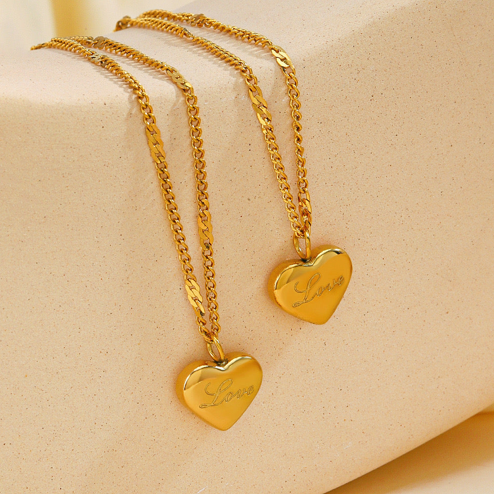 Colar banhado a ouro #01