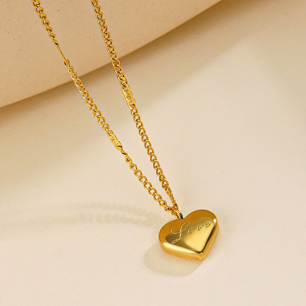 Colar banhado a ouro #01