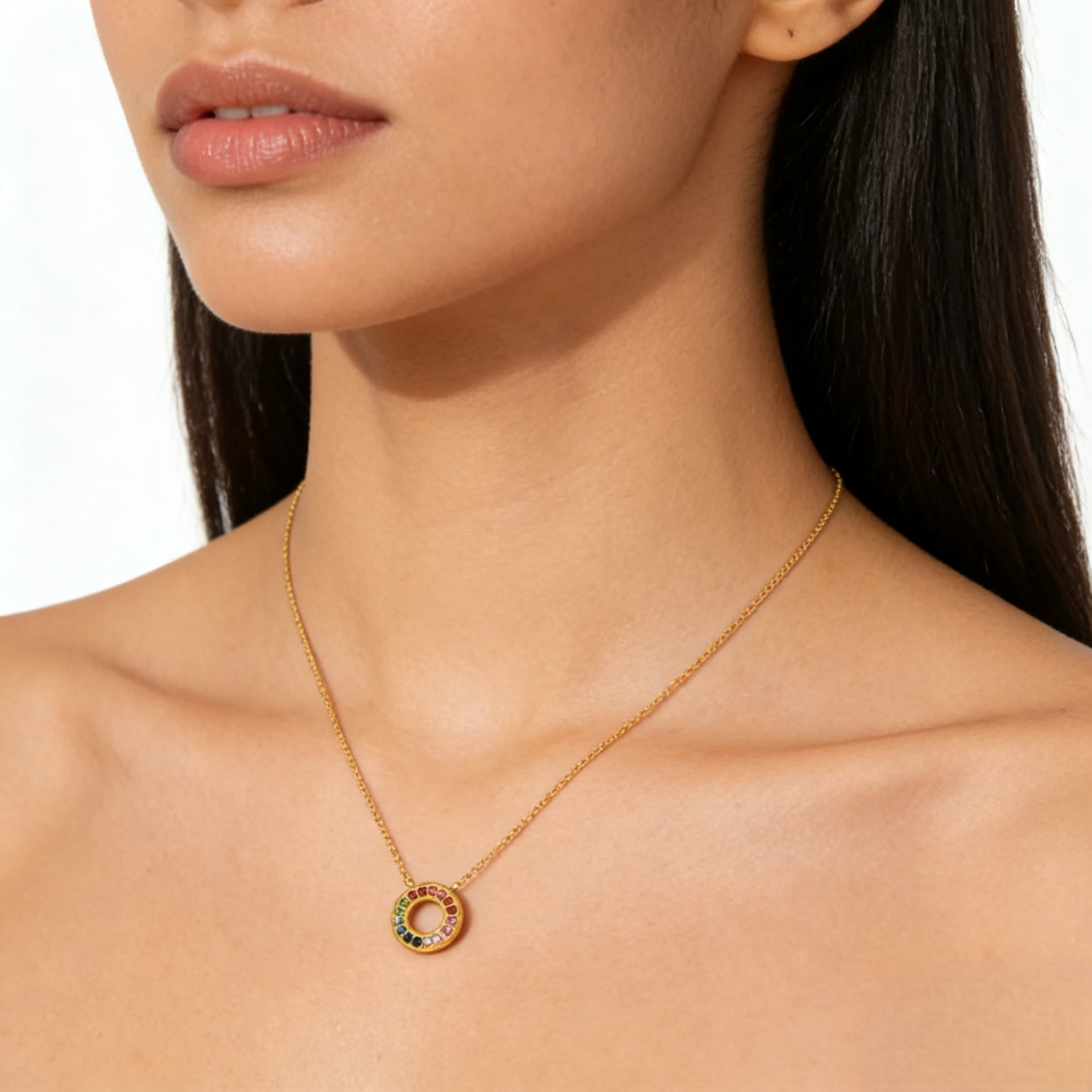 Colar banhado a ouro #40